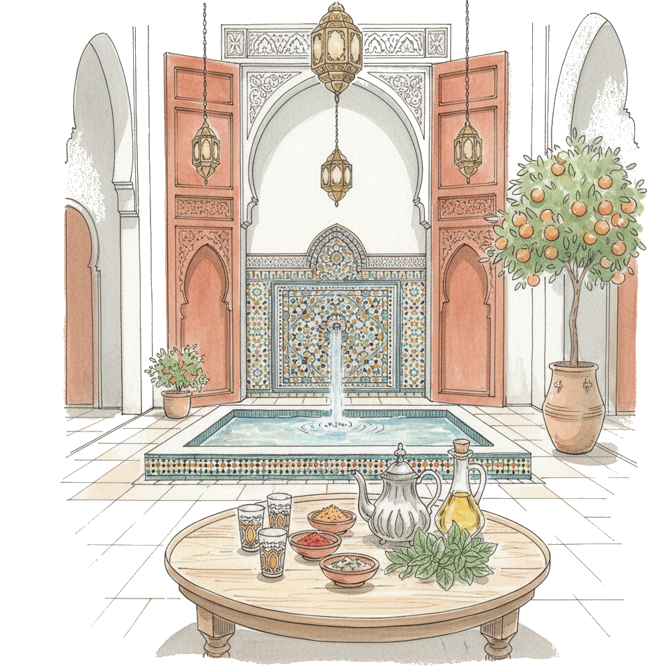 Marokkaanse riad